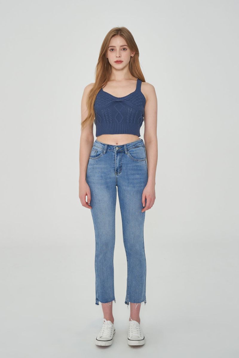 STRAIGHT FIT JEAN [6838]