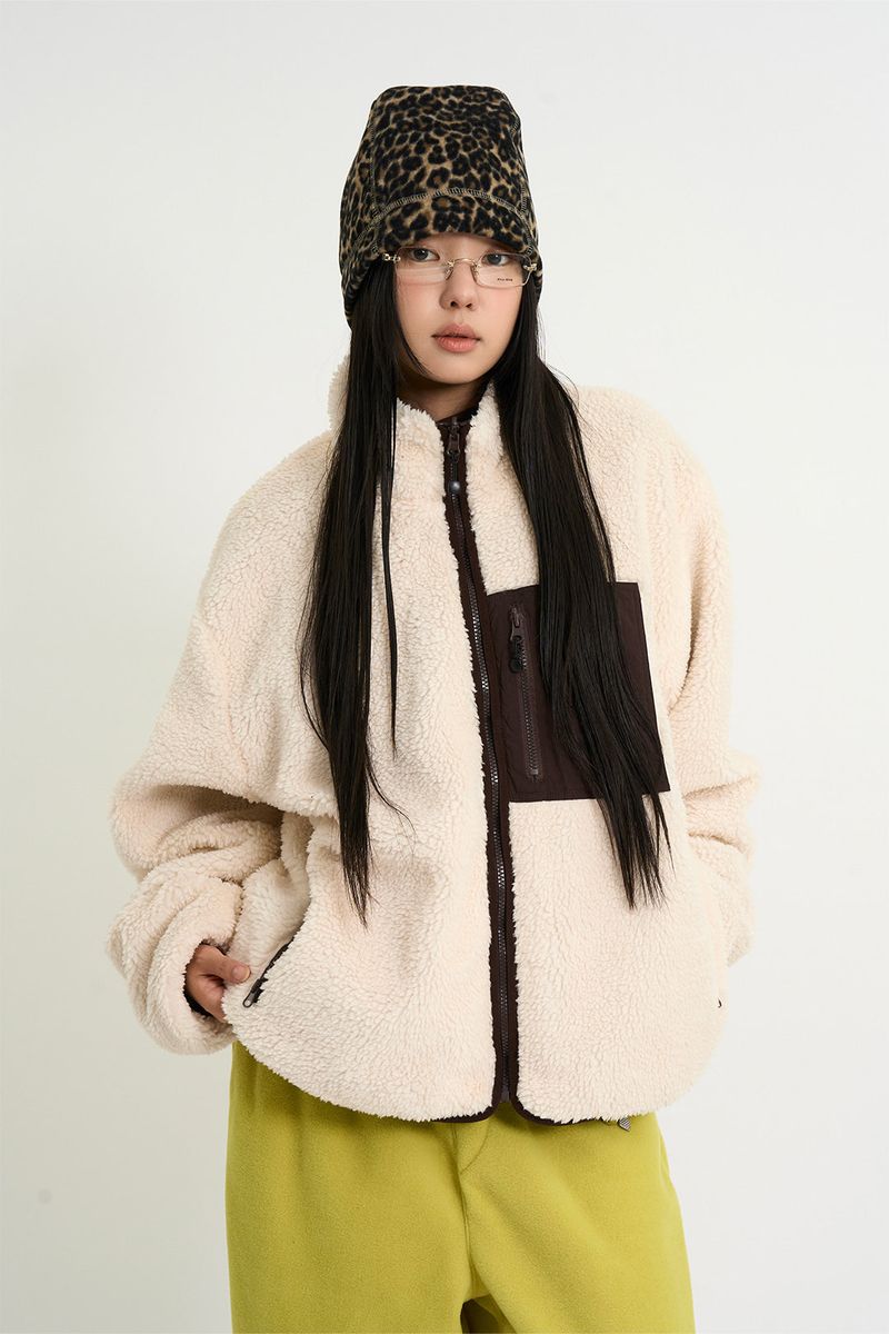 Dumble fleece reversible jumper