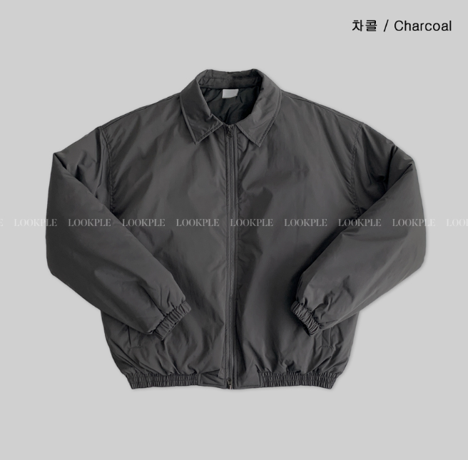 Mapper Simple Two-Way Collar Padded Jacket