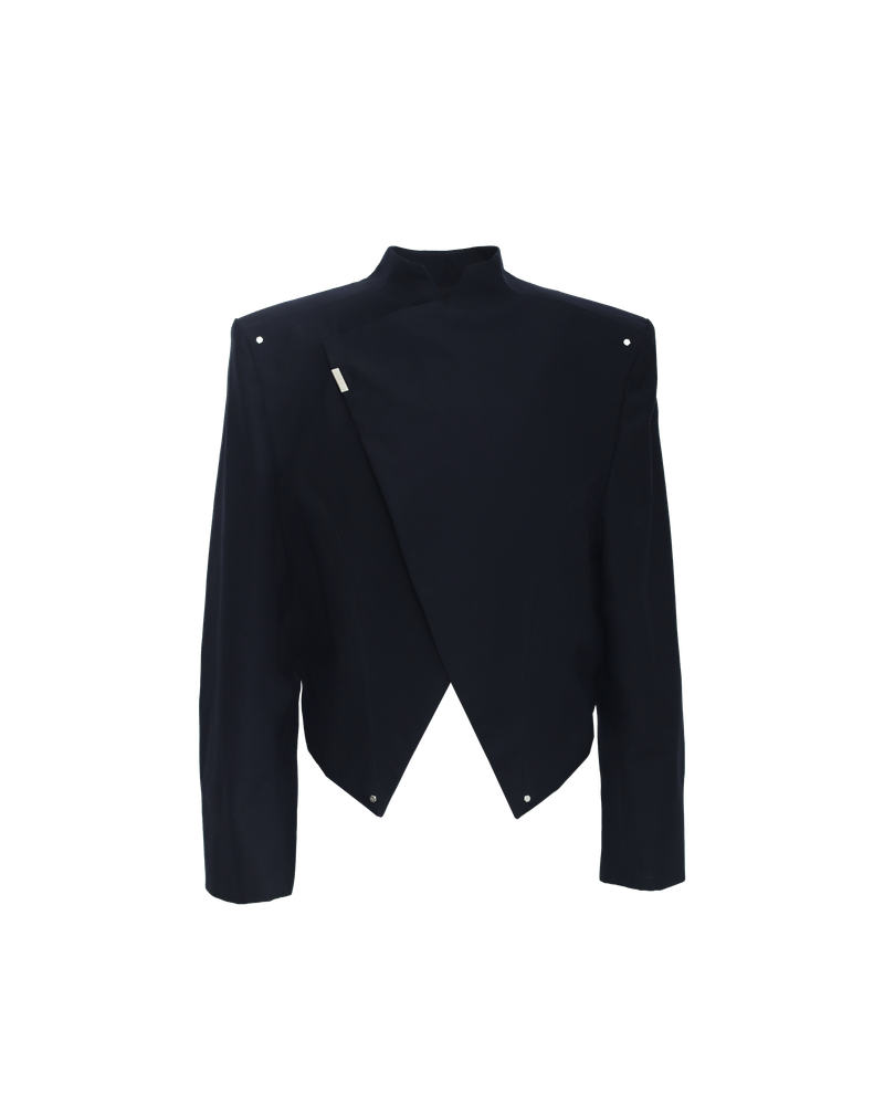 ANGULAR BOXY BESKAP - NAVY