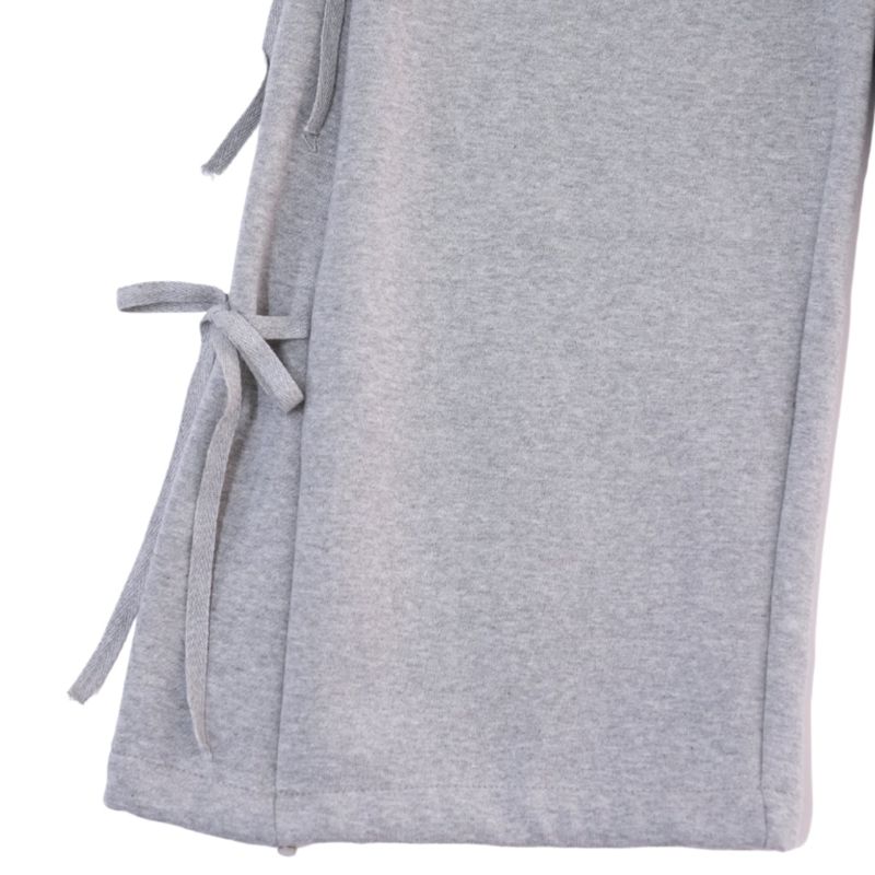 side ribbon sweat pants