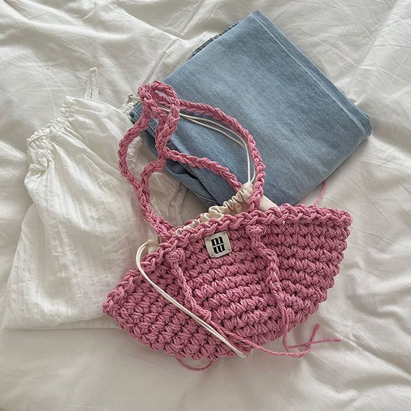 baguette bag (pink)