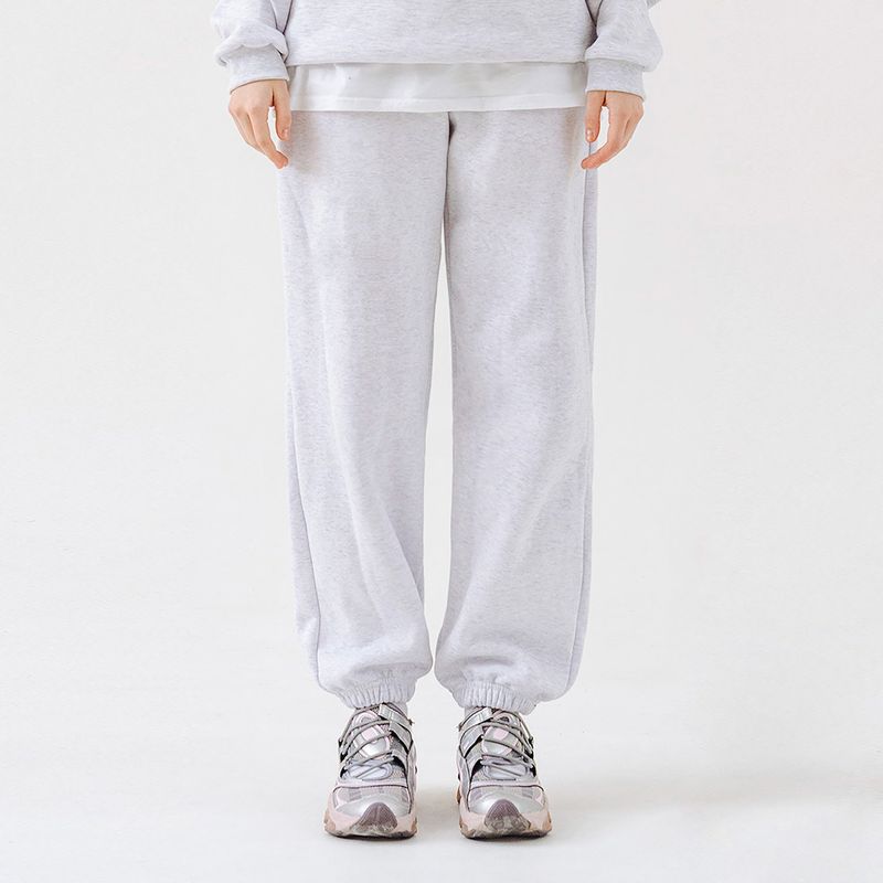 PLAIN BANDING JOGGER PANTS