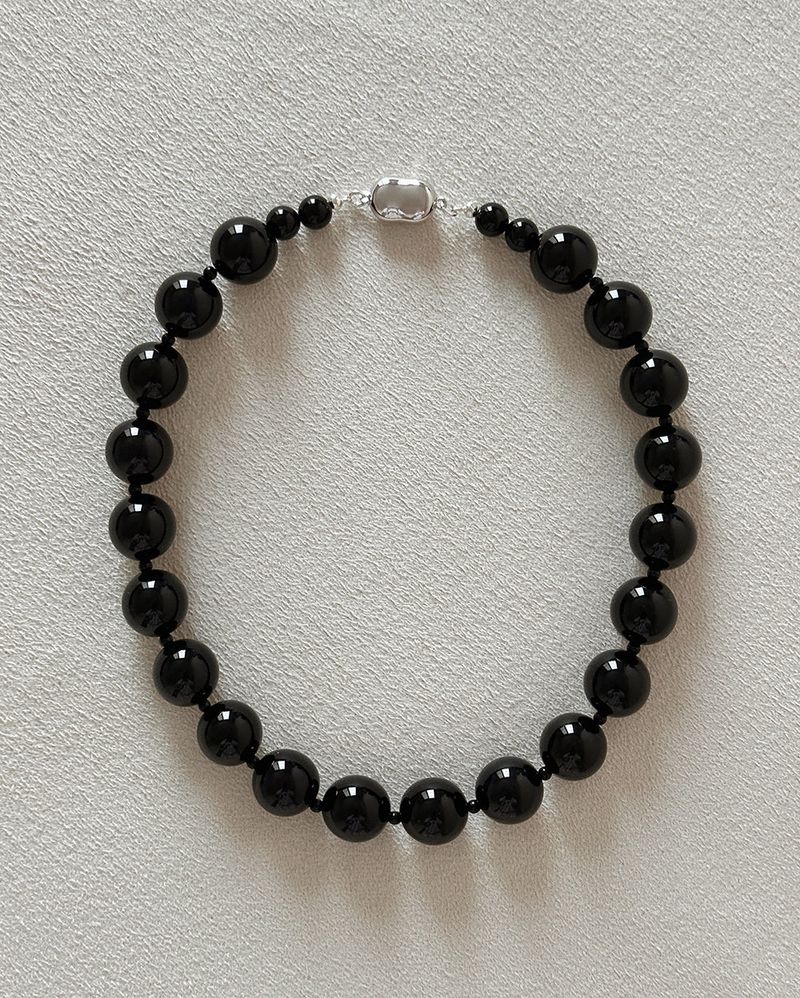 ANDEZVOUS(アンデビュー)の「ONYX LARGE NECKLACE(Accessories)」