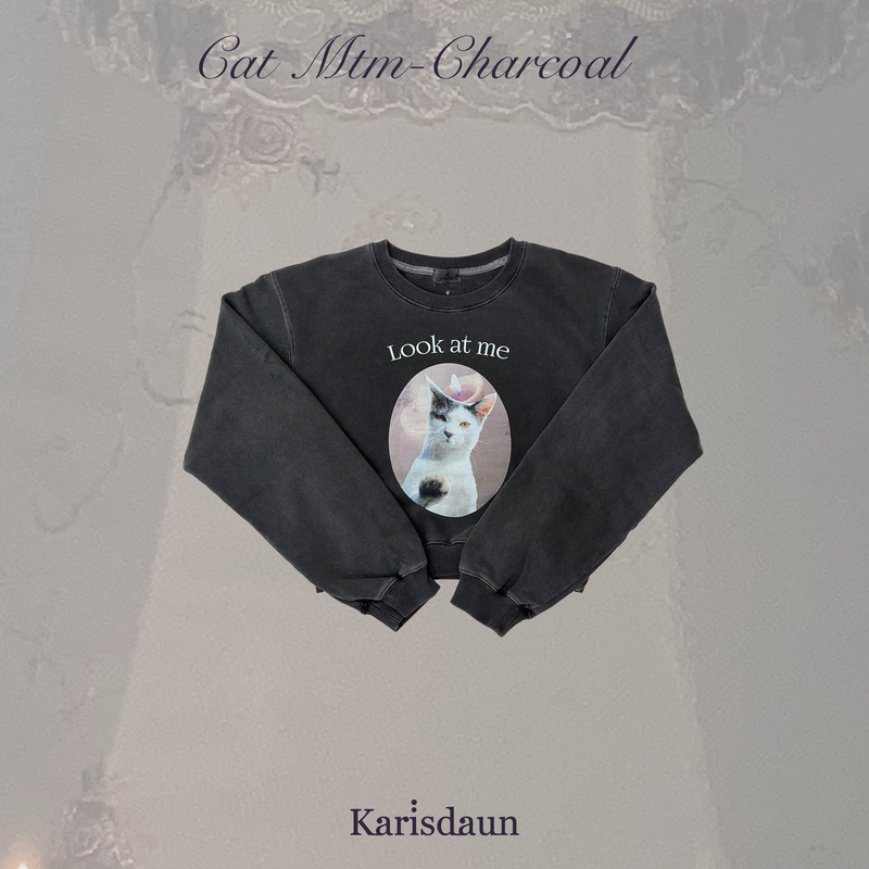 KARISDAUN(カリスダウン)の「Cat Mtm-Charcoal(Tops)」