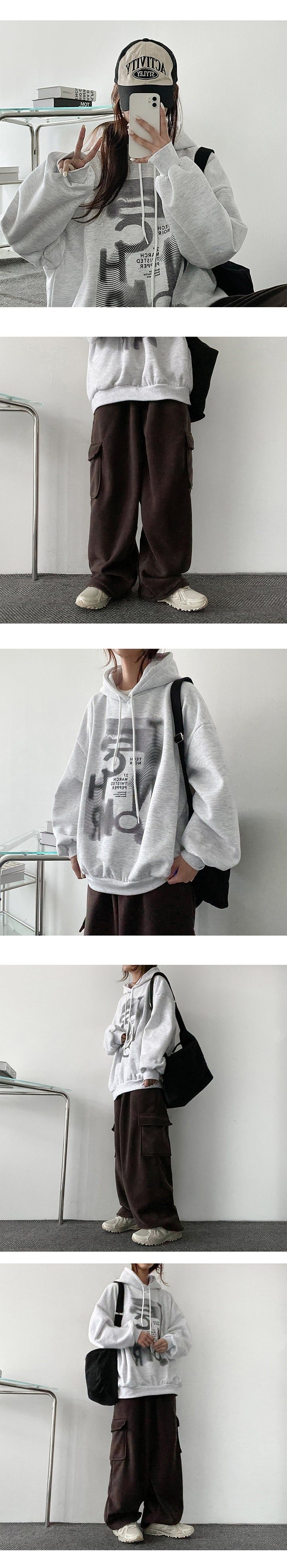 Netu fleece cargo pants