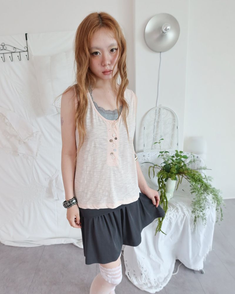 REVERSE LACE CAMI