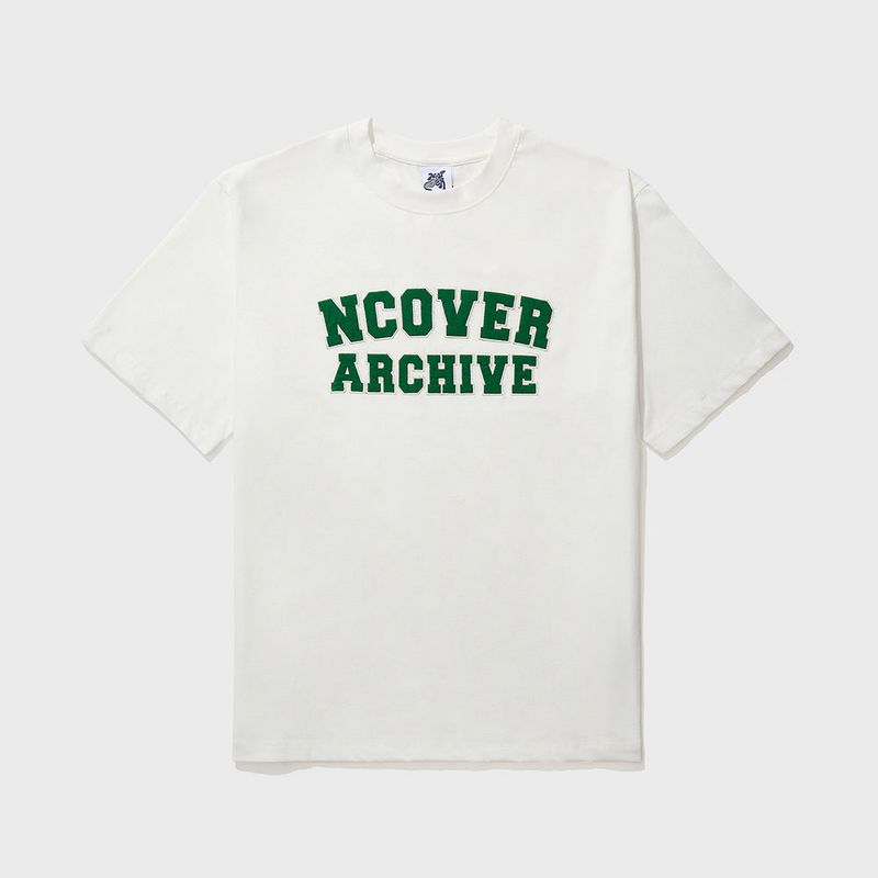 NCOVER(エンカバー)の「ARCHIVE LOGO TSHIRTS-WHITE(Tops)」