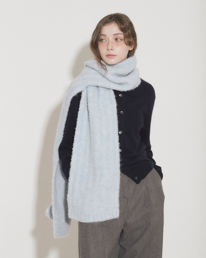 BOUCLE RIB MUFFLER [3colors]