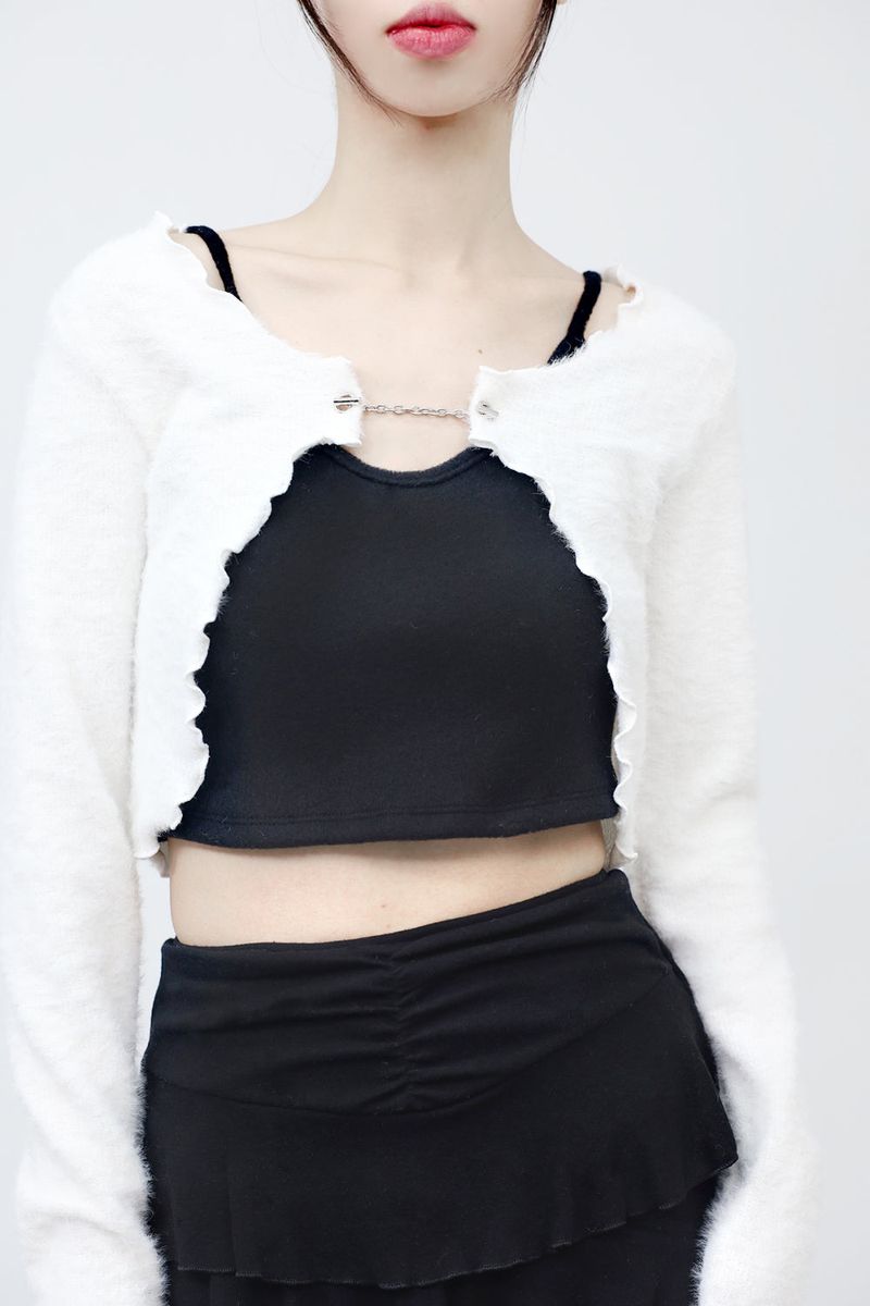 NONCODE（ノンコード）の「Mitina Chain Bolero Cardigan（Tops）」