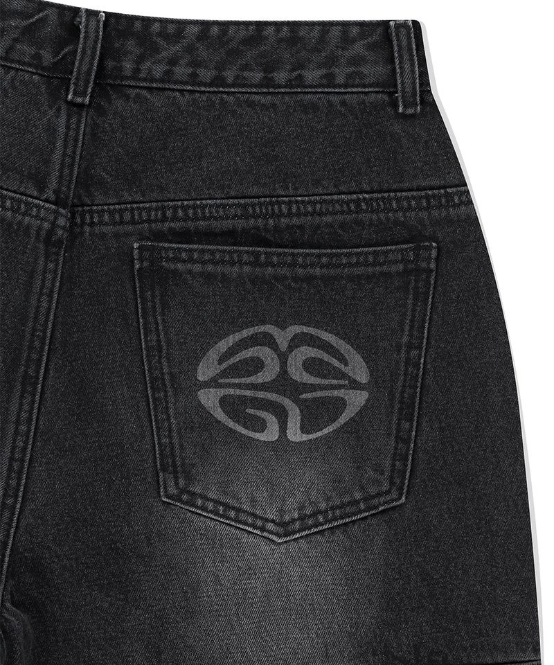 BERMUDA CARGO DENIM SHORT