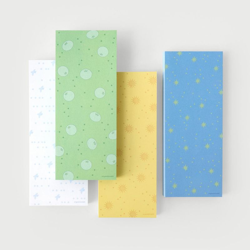 oab summer memo set / 4 pieces