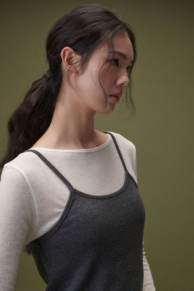  Angora sleeveless (Black)