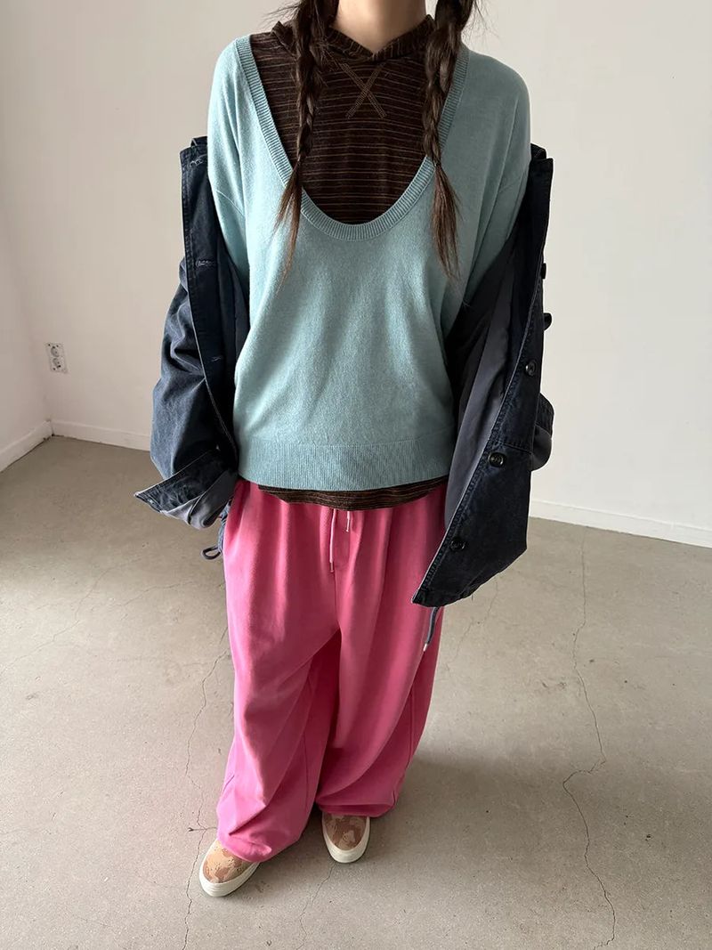 daily washing sweat pants