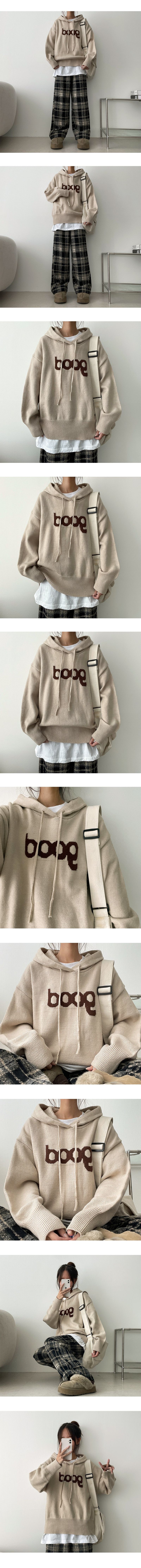 [Fleece] Kuni Thick Wool Checkered Banding Pants