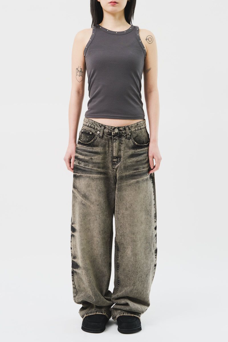 (W) Ben Stud Sleeveless (3color)