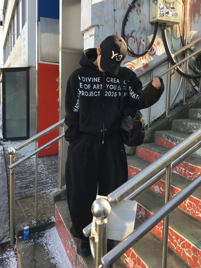 [SET] Lolly Divine Eyelet Crop Hoodie 2C