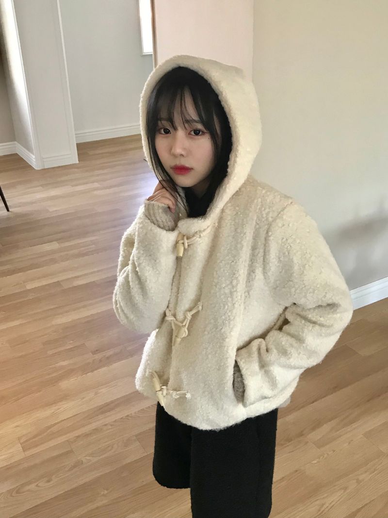Emery short duffle coat