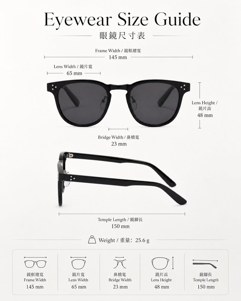 Ice Blue Transparent Frame Sunglasses