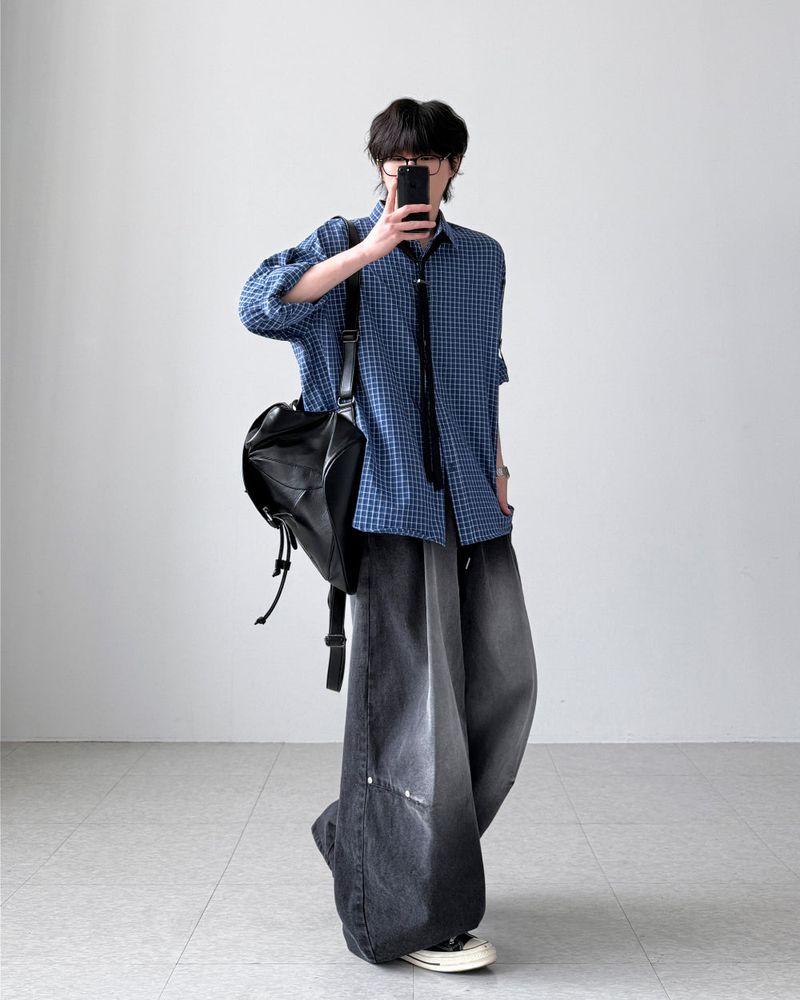 Python Curve Wide Denim