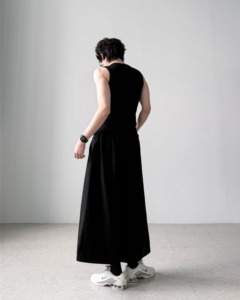 Bertin Henley-Neck Sleeveless