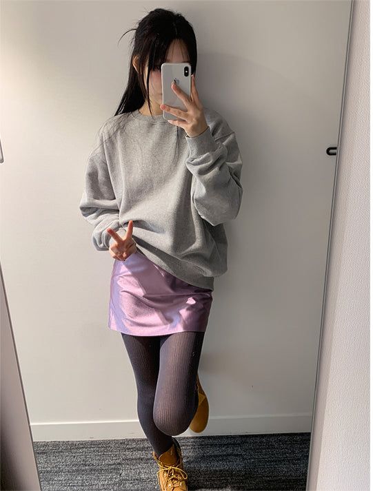 CIRCLE HOLE SWEAT SHIRT (3C)