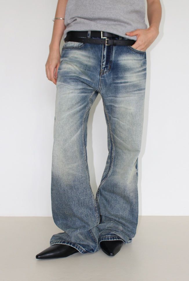 MUDDY SAND FLARE DENIM
