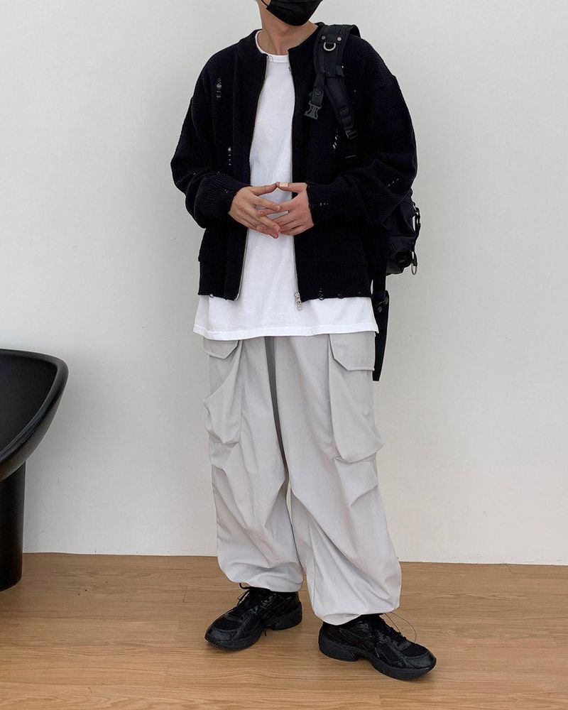124) FW Balloon Cargo Pants (2 colors)