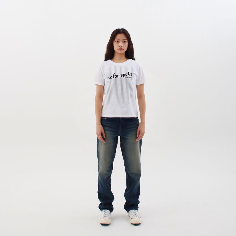 1/2 SAFARISPOTS MAGAZINE TEE (WHITE)