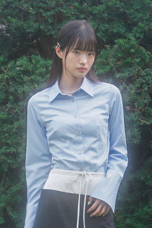 SLIM LINE CUFFS SHIRTS (SORA)