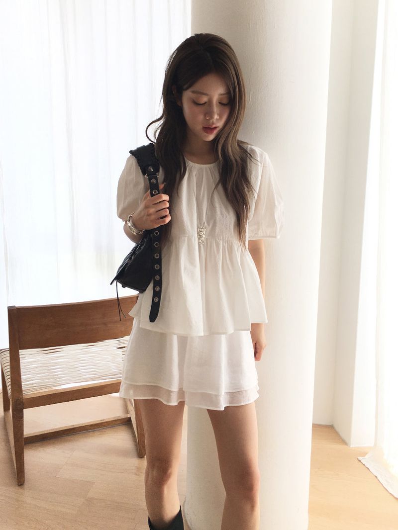 Asa flare mini skirt