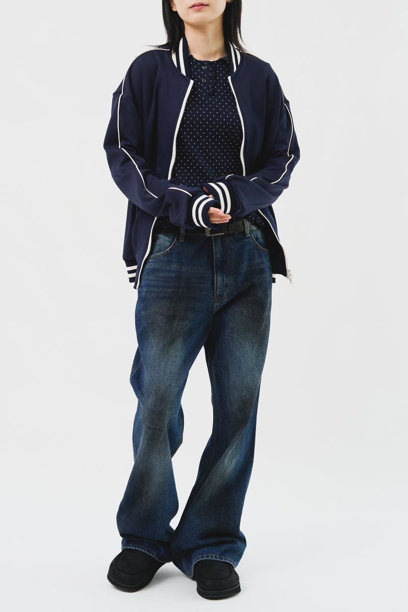 Toti Varsity Zip Up (2color)