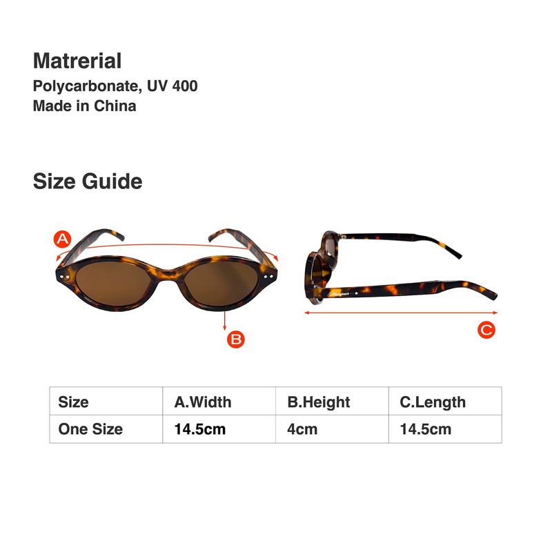 Noir Sunglasses Leopard