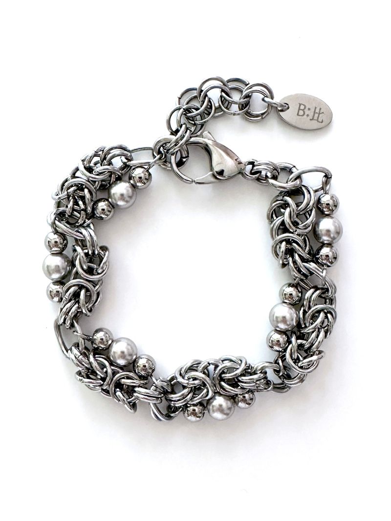 BUZZERBE(ブザービー)の「 Nuclear Pearl O-ring Connection Bracelet (size: 2type)(Accessories)」