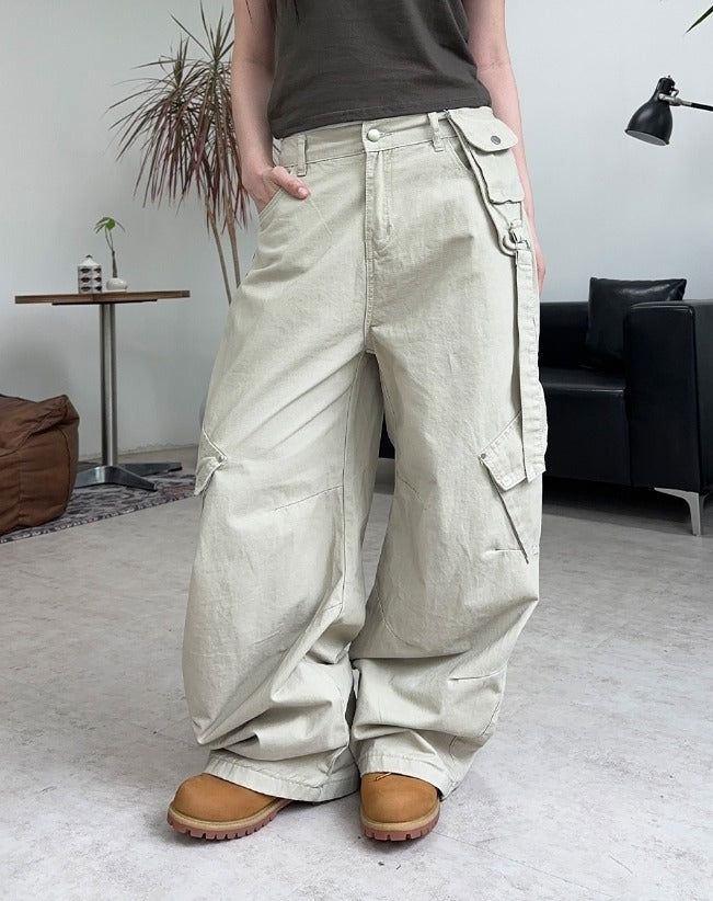 SATIIIZ（サティーズ）の「Elt Out-Pocket Cargo Pants（Pants）」