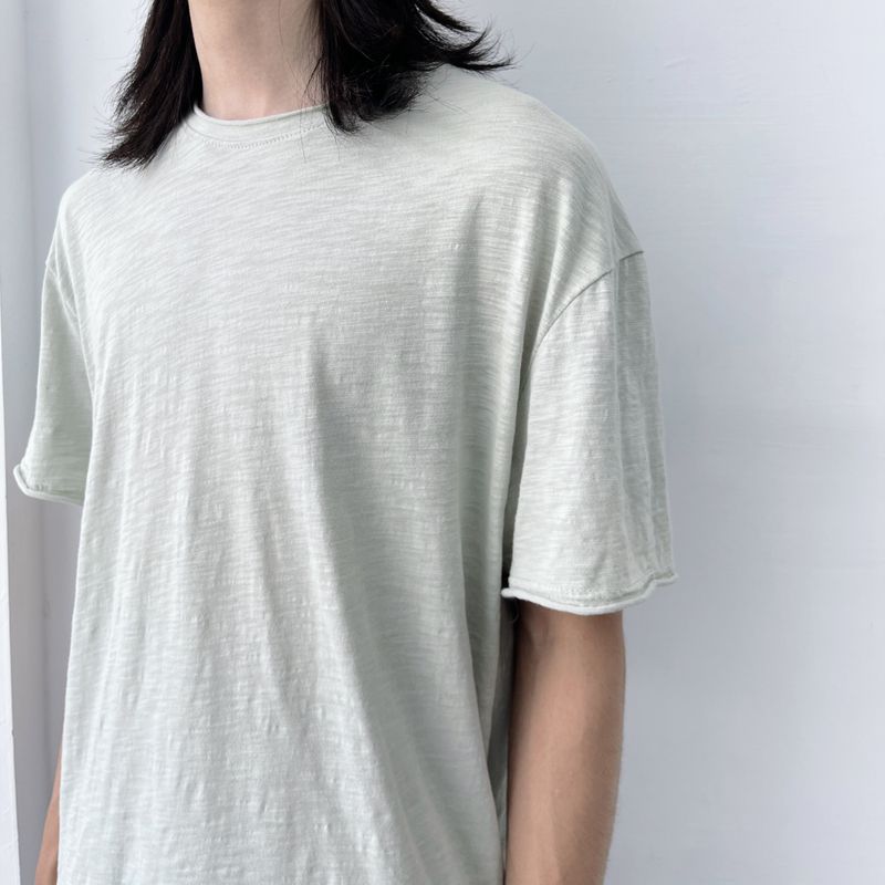 Natural Cotton Relaxed Tee