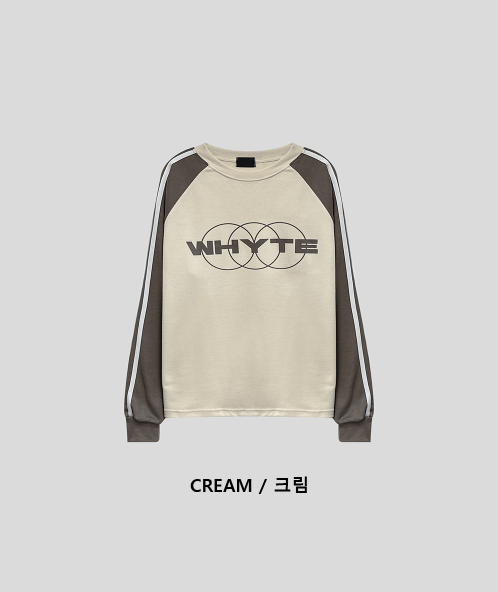 Farondie Velvet Track Raglan T-shirt