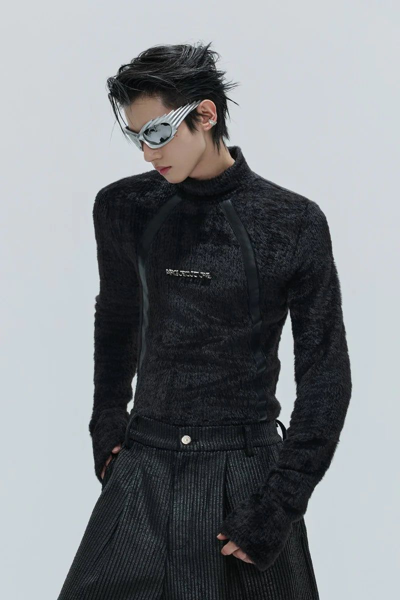 Argue Cultureの「Deconstructed Fleece Turtleneck Top(Tops)」