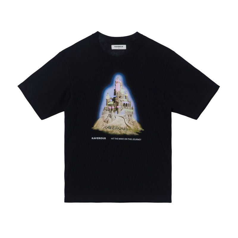 Sandcastle T-Shirt Black