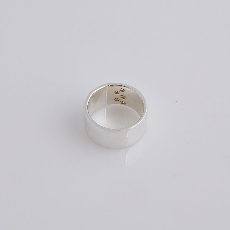 FILLOW(フィロー)の「my doggy footprint bold ring(Accessories)」