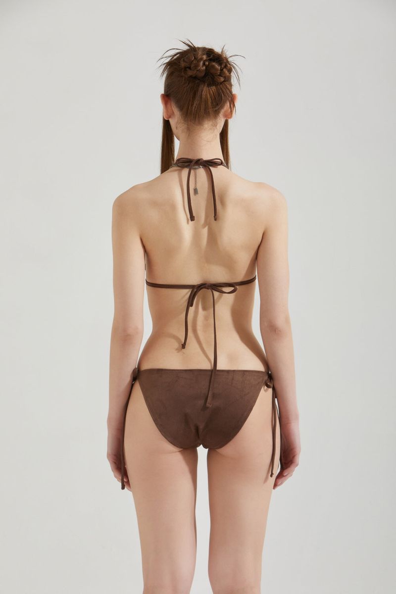 SUEDE BIKINI
