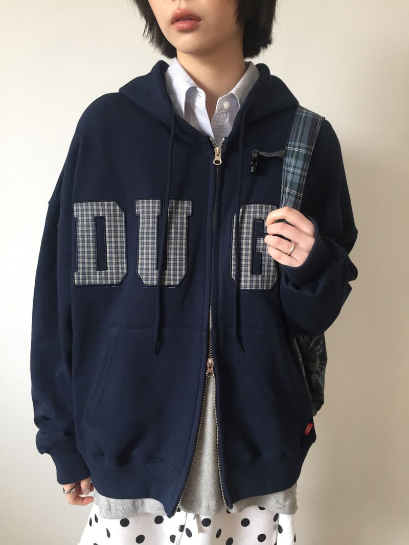 YWD DUGY HOODIE ZIP-UP