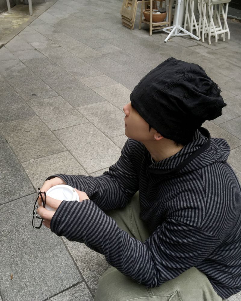 No.1574 damage BEANIE
