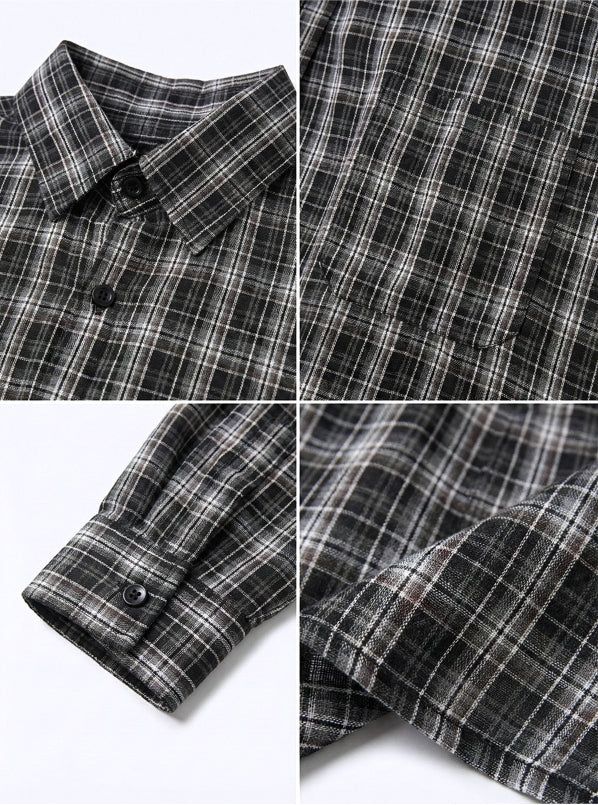 Daily Casual Check Shirt