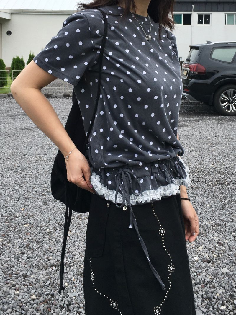 Plain Dot Pigment Short Sleeve (3c)