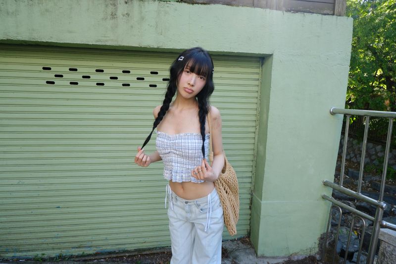 アイス ストレート パンツ