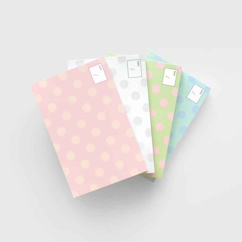 Organize a bit（オーガイナズ ア ビット）の「oab dot memo set / 4 pieces（Miscellaneous Goods/Stationery）」