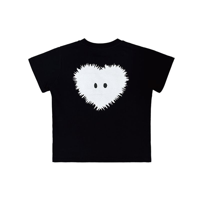 LOVE ME Half T-shirt BLACK
