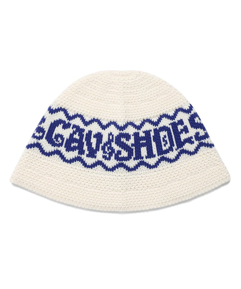 cavish（カビシ）の「CLEF KNIT BUCKET HAT CREAM(CV2EFUAB30A)（Hats）」