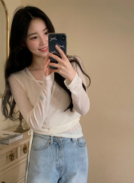 ML Soft Wrap Long Sleeve T-shirt (5color)
